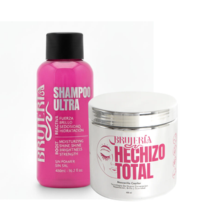 Shampoo Ultra y Mascarilla Hechizo Total - Brujeria Capilar