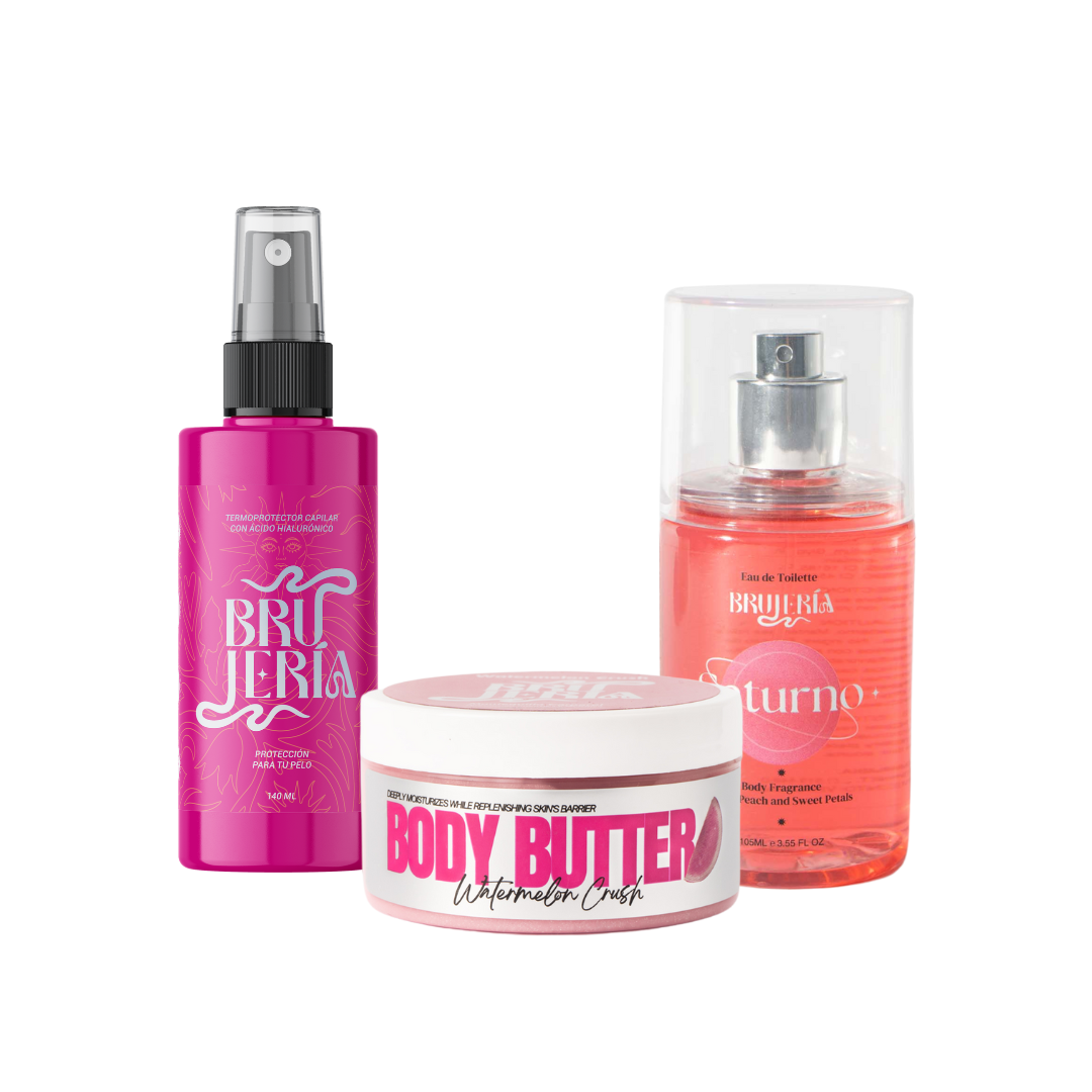 Kit Todo El Glow - Mist - Termoprotector - Mantequilla