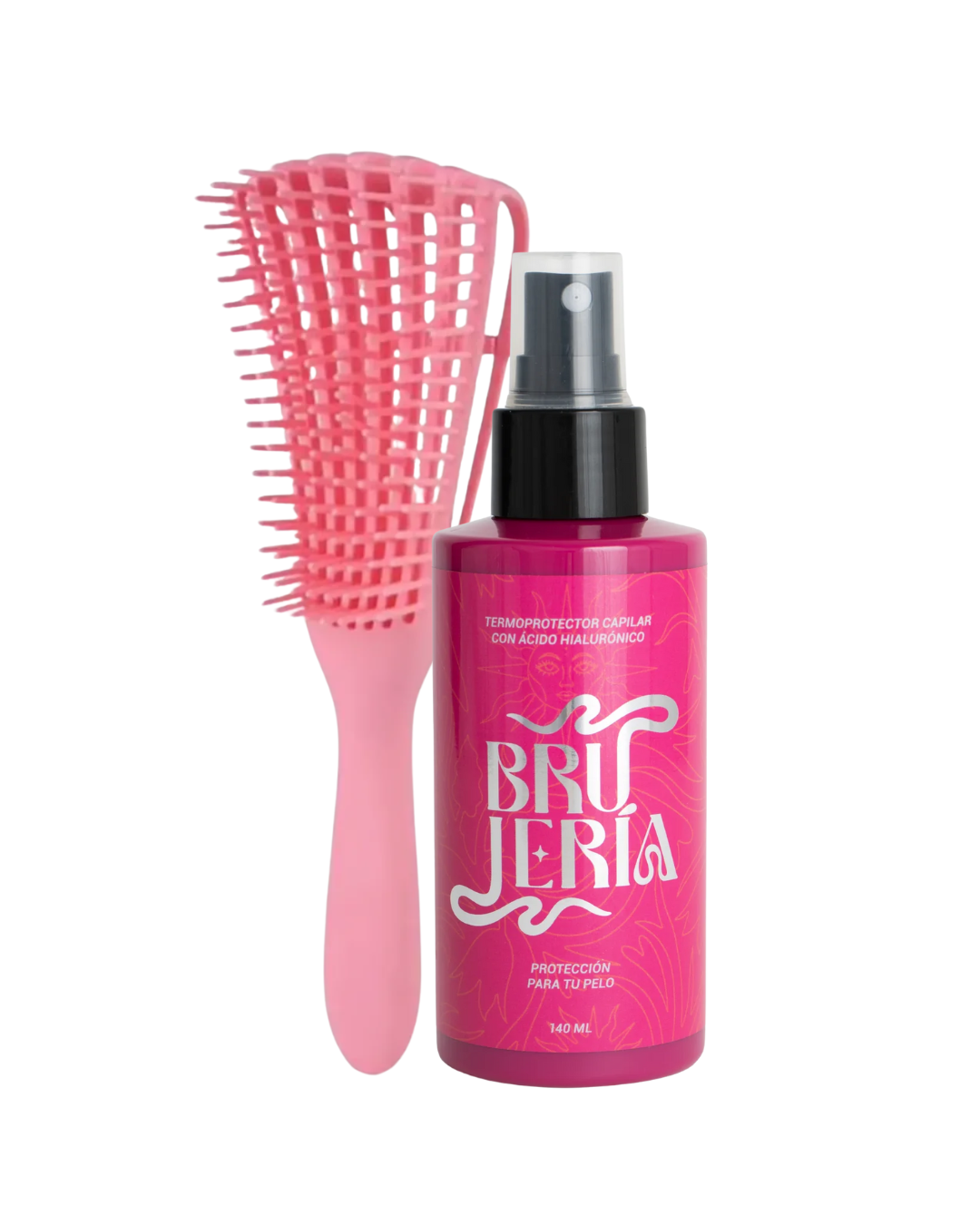 Efecto Glam - Cepillo Flexible + Termoprotector