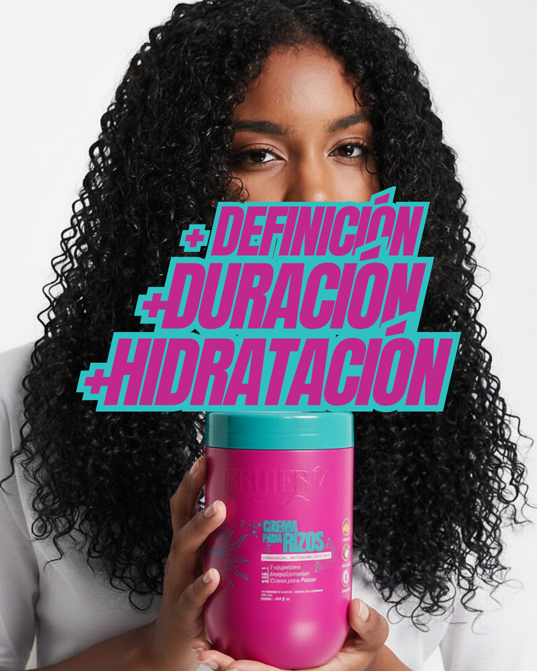 Crema Para Rizos 3 en 1 x 1000ml - Brujeria Capilar