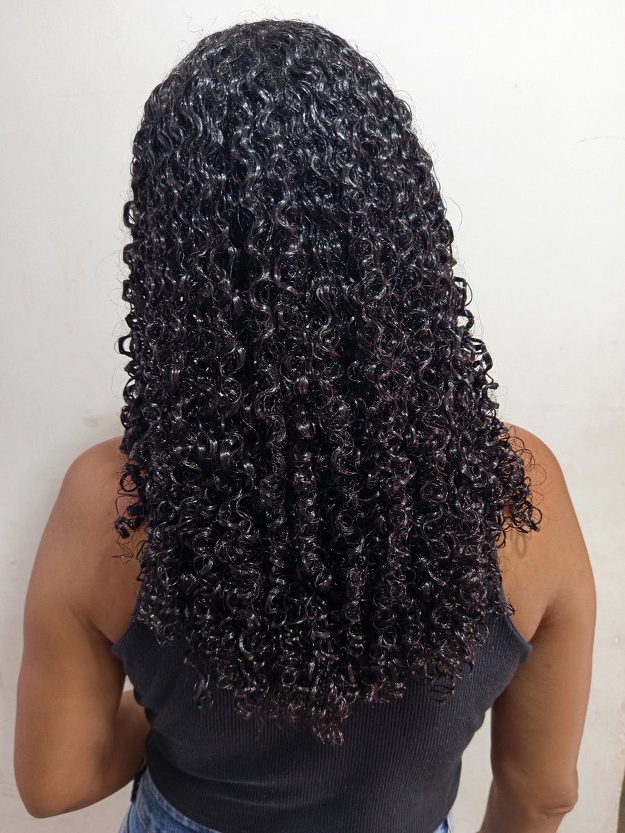 Resultado real en el cabello de una clienta
